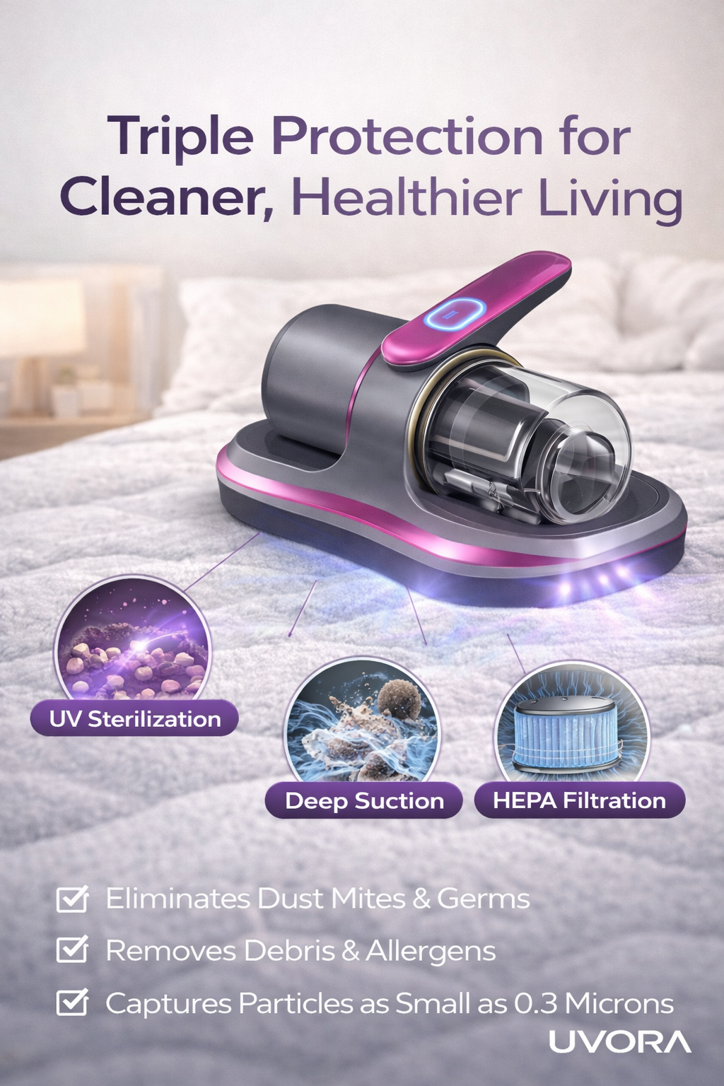 Uvora™ Mini UV Vacuum